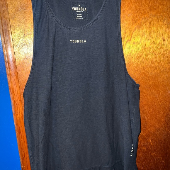 YoungLA Black Tank Top - Picture 1 of 2